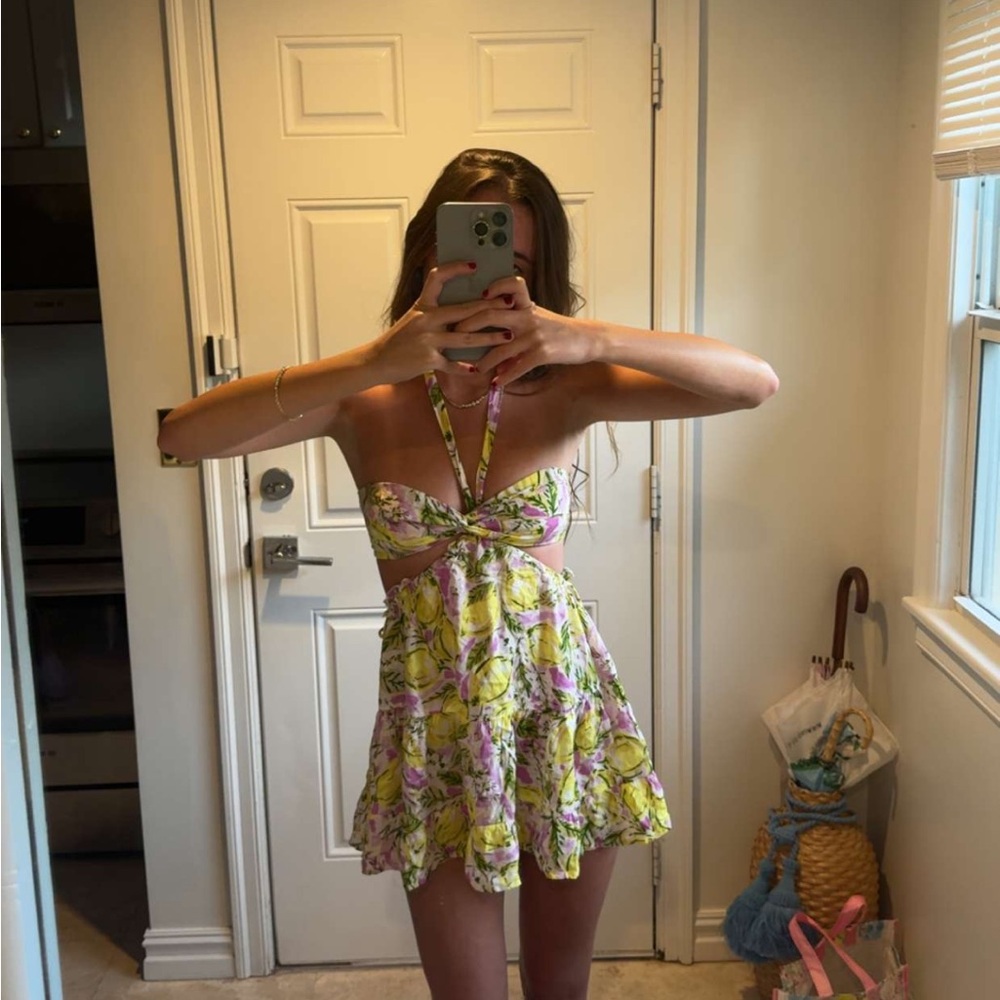 Sky to moon set skirt with tube top